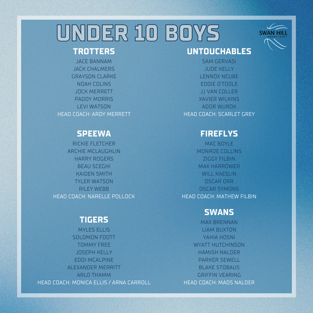 under 10 boys